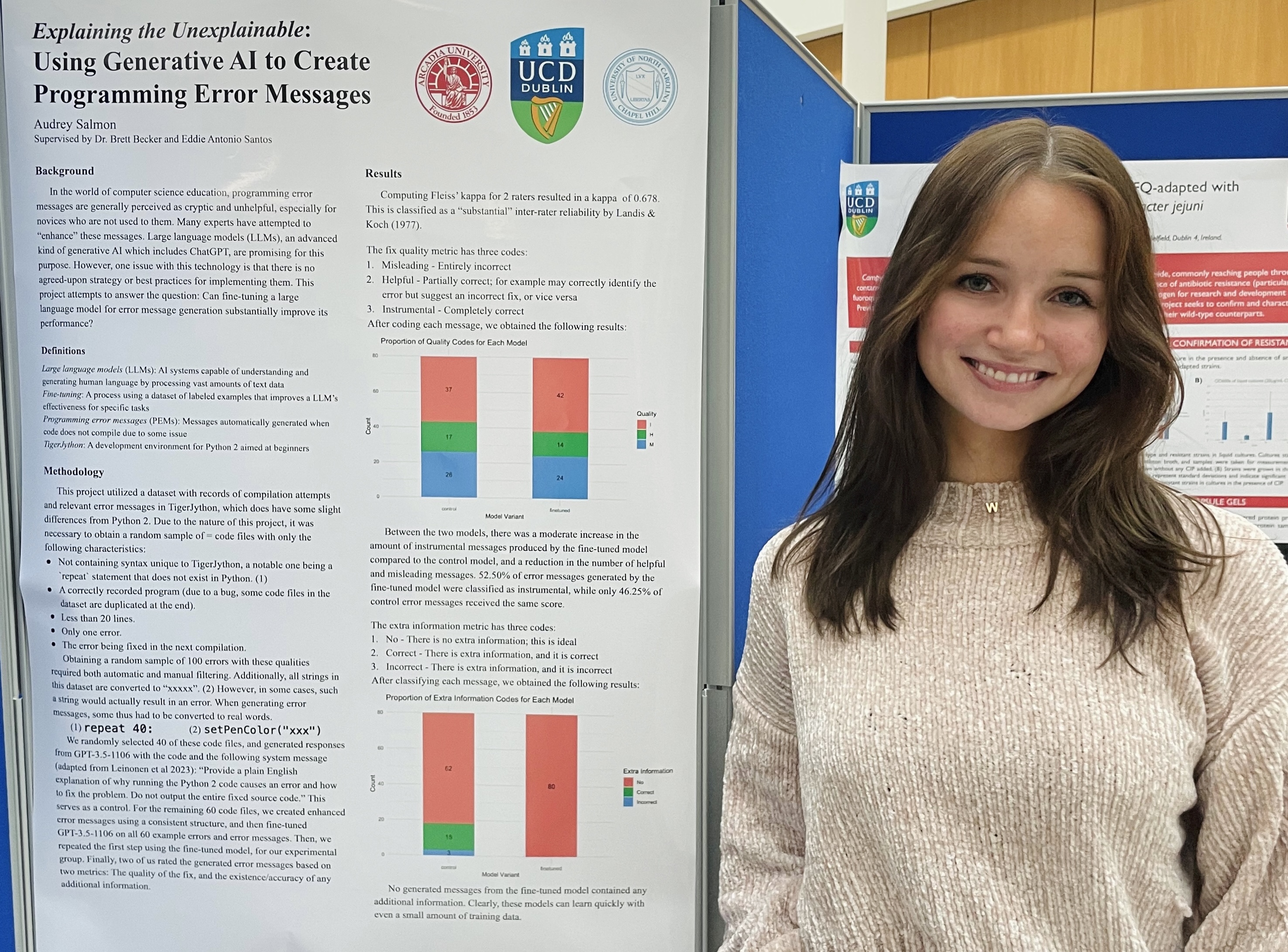 Final poster for the project